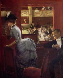 La Loge près des Stalles, vers 1883